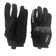 Dospělé rukavice Madmotor Carbon - černé